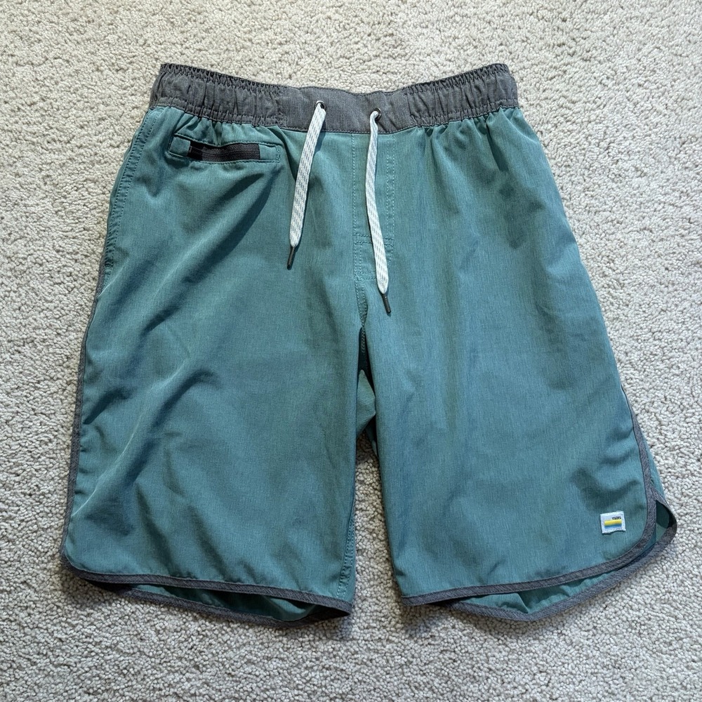 Vuori Banks Shorts Men's Small Green